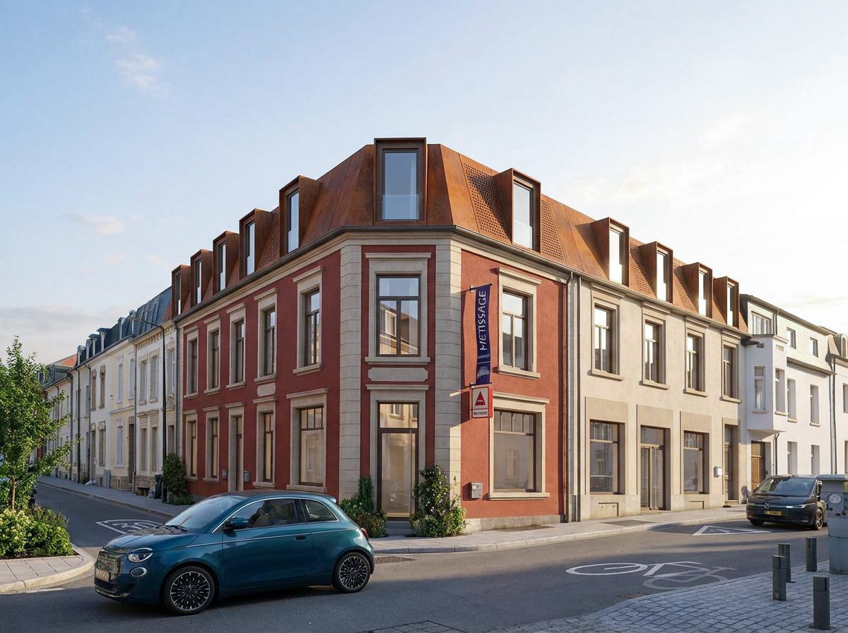 Irmine — Rénovation lourde, Bonnevoie, Luxembourg · Folia Architecture